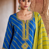 Neel Basant Leheriya Handwork Pure Cotton Suit Set