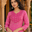 Gulabi Adaa Leheriya Cotton Kurta Pant Set