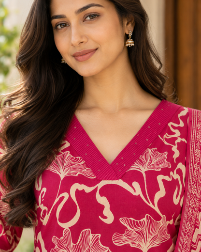 Rani Aranya Pure Cotton Suit Set