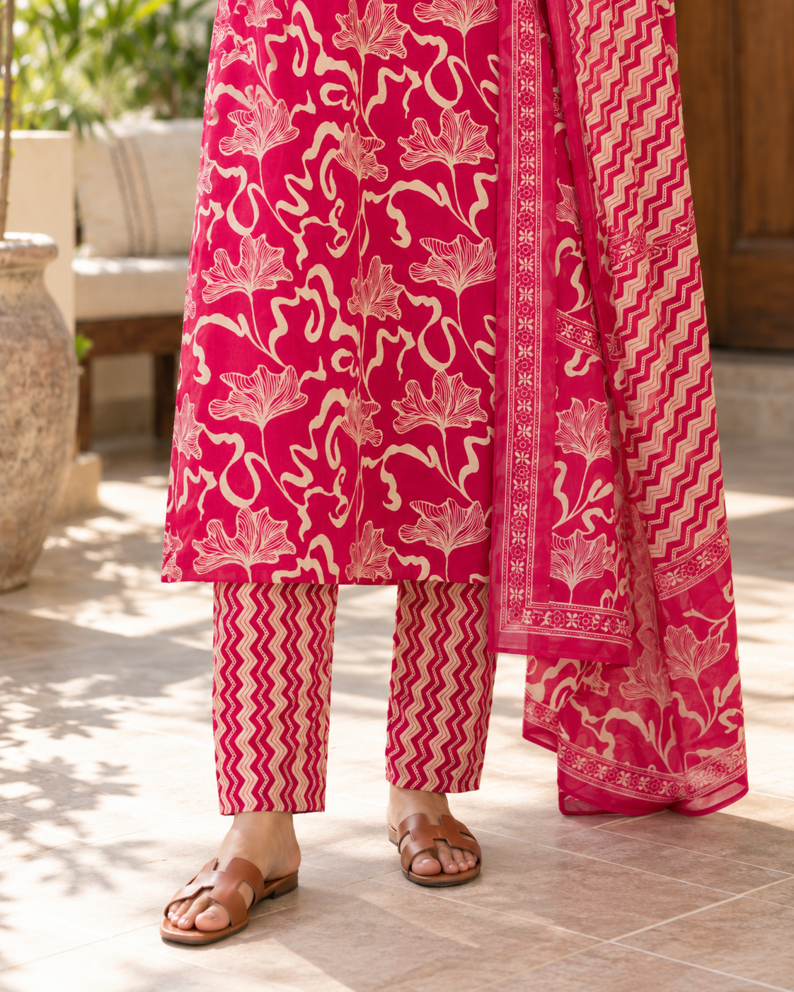 Rani Aranya Pure Cotton Suit Set