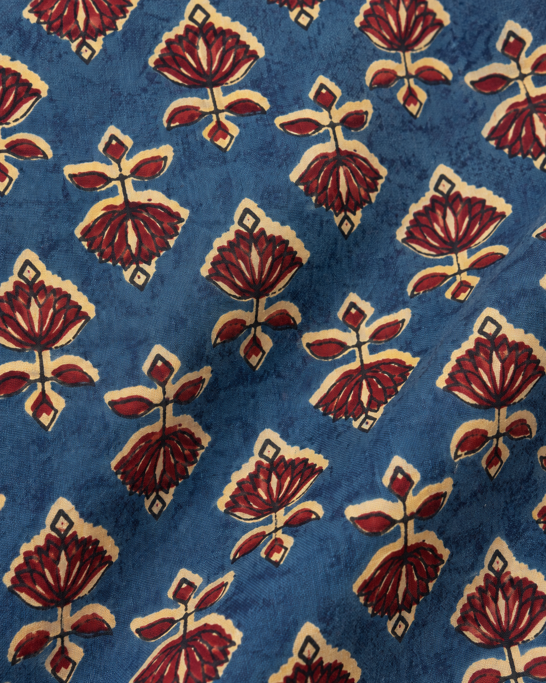 Saanjh Ajrakh Pure Cotton Suit Set