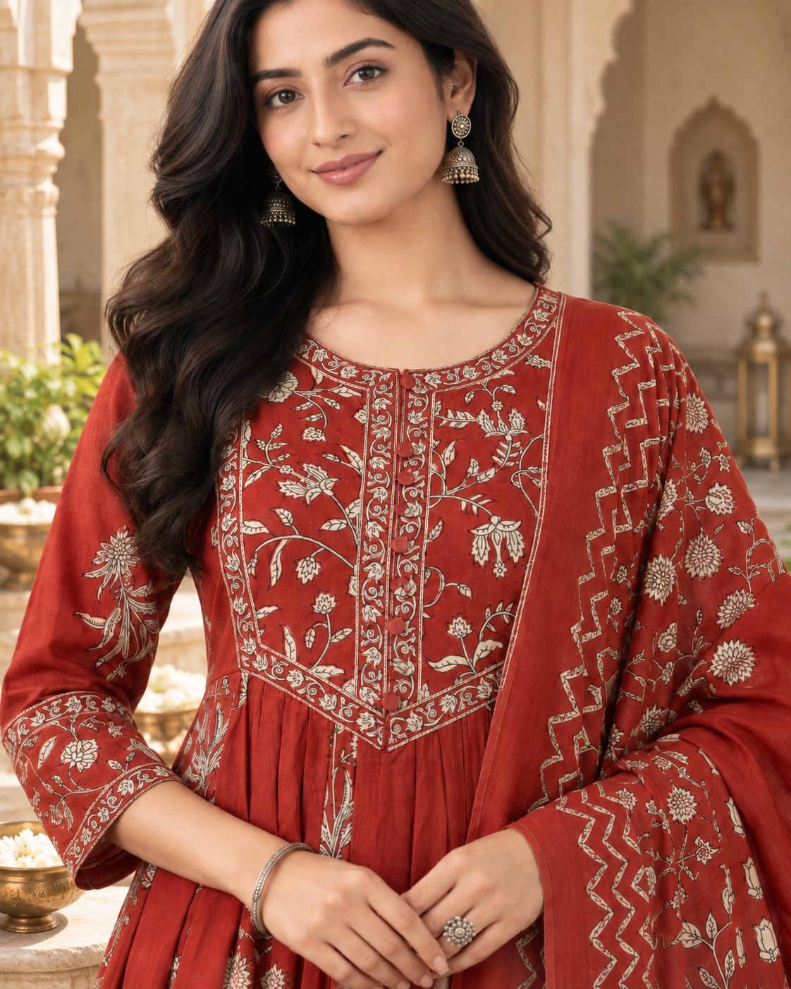 Raj Bagh Pure Cotton Suit Set