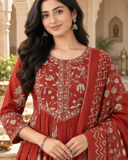Raj Bagh Pure Cotton Suit Set