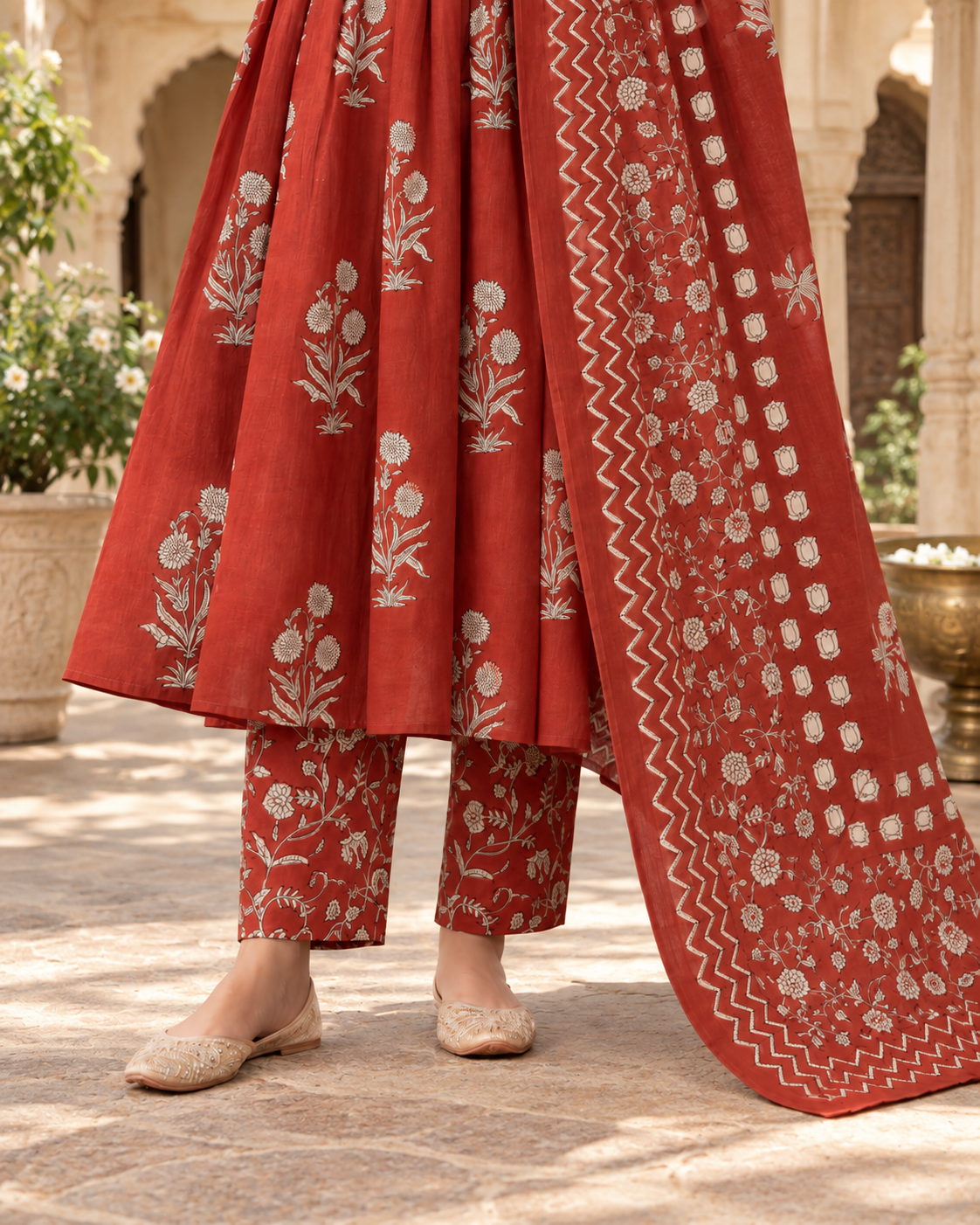 Raj Bagh Pure Cotton Suit Set