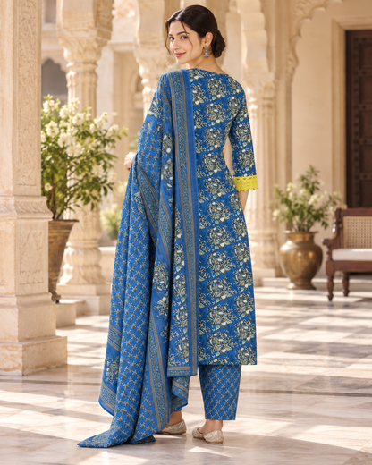 Neel Vatika Pure Cotton Suit Set
