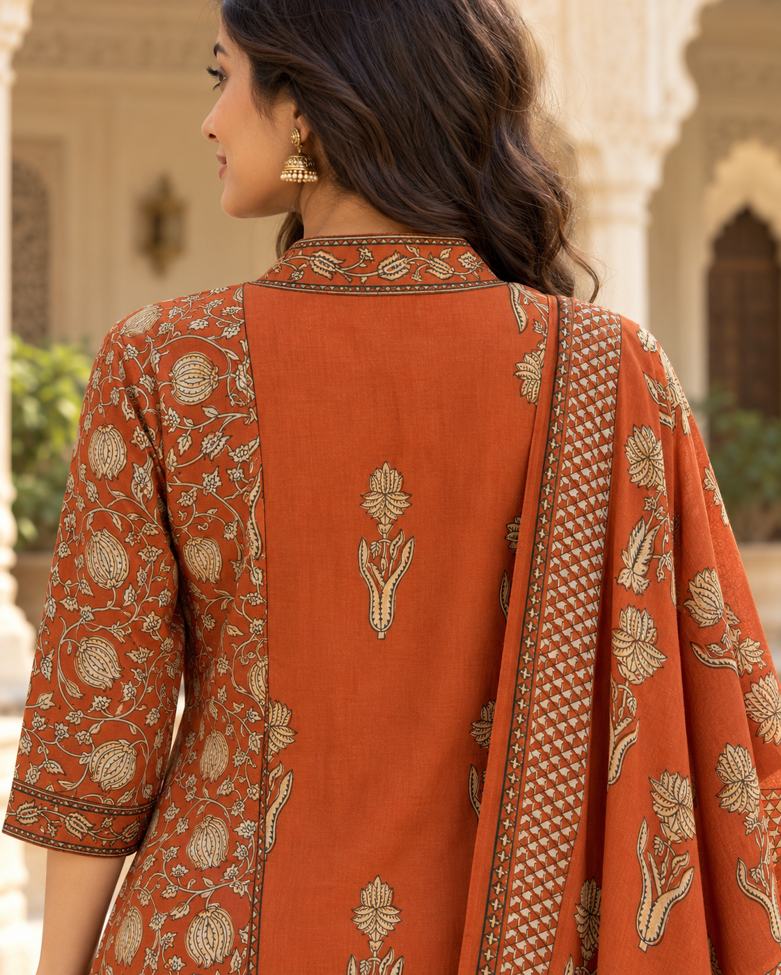 Amer Bagh Dhaaga Handwork Pure Cotton Suit Set