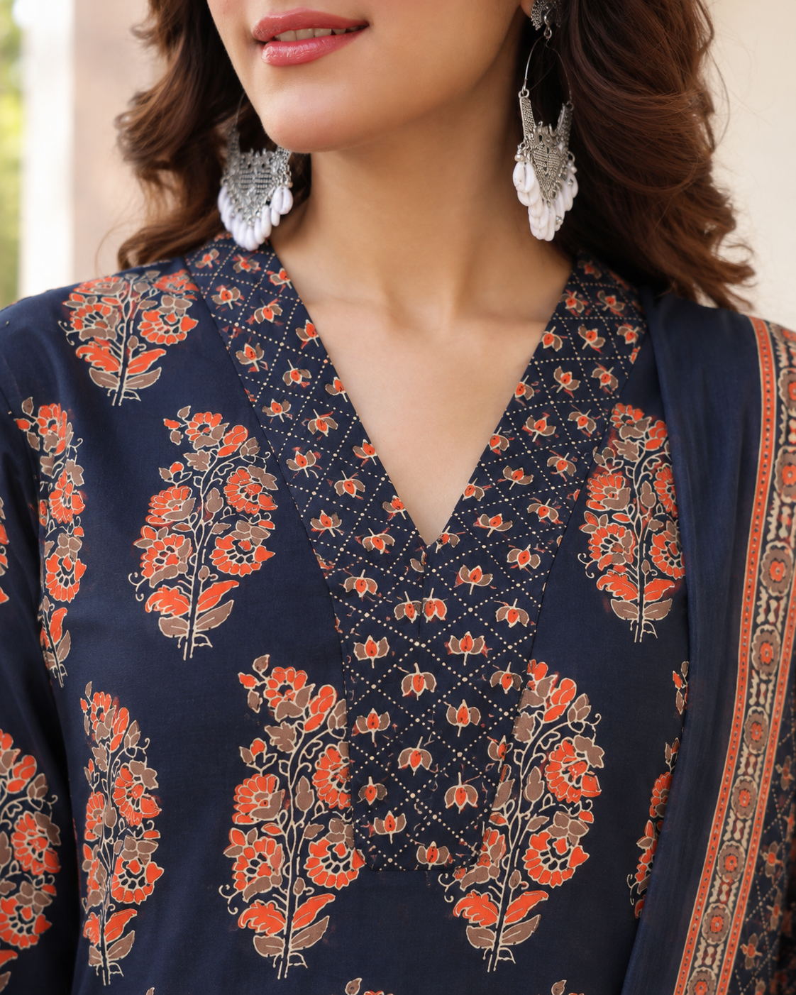 Neel Buta Pure Cotton Suit Set