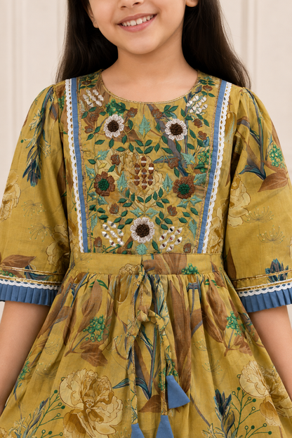 Sarson Pari Girls Sharara Set
