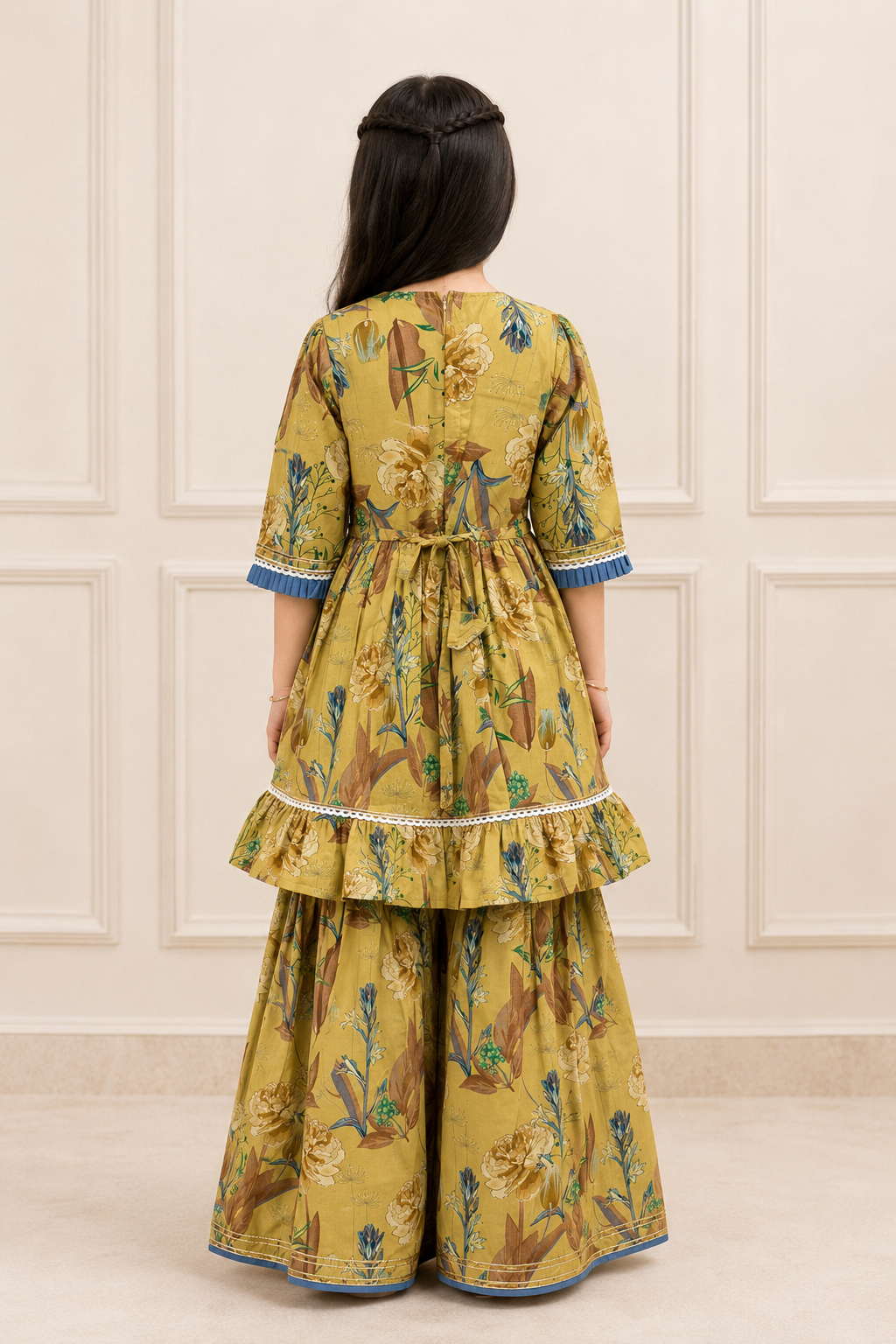 Sarson Pari Girls Sharara Set