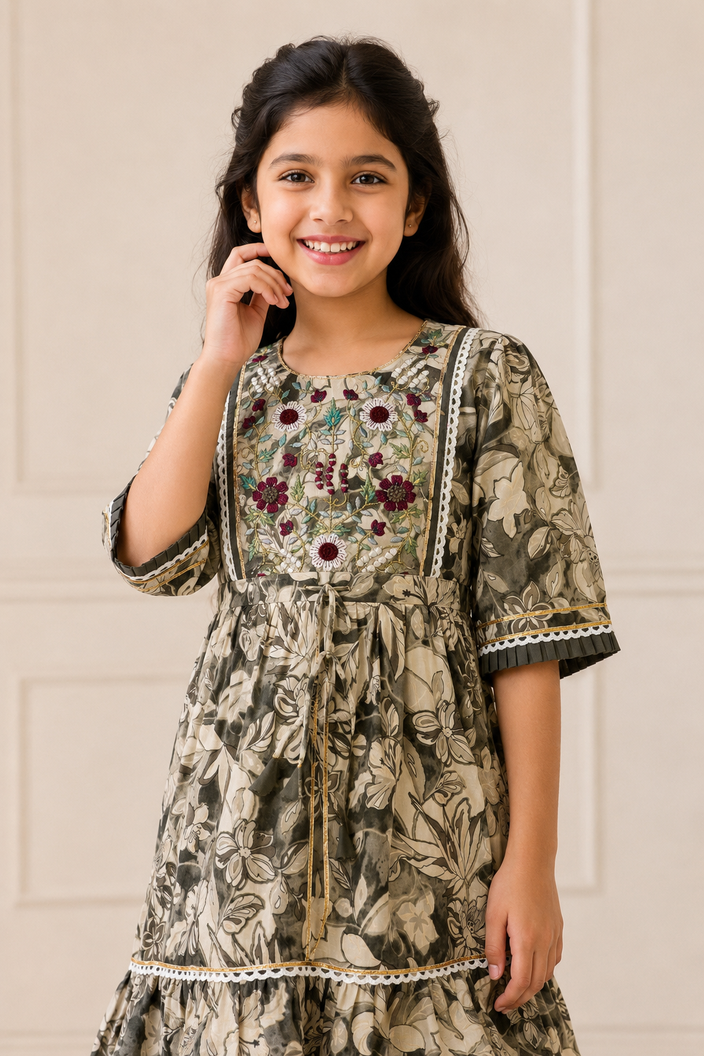 Chandni Gudiya Girls Sharara Set