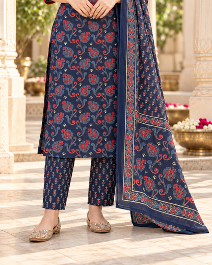 Neel Gulnaar Pure Cotton Suit Set