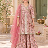 Gulabi Pankhuri Girls Angrakha Set