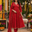 Sindoor Bahaar Utsav Angrakha Leheriya Cotton Suit Set