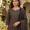Black Ajrakh Heritage Cotton Suit Set