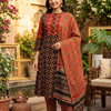 Black Tribal Heritage Jaipur Cotton Suit Set