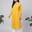 Yellow Leheriya Pure Cotton Kurta
