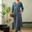Teal Chevron Cotton Co-ord Set