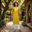 Yellow Leheriya Cotton Kurta