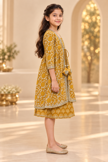 Peeli Phool Girls Dress