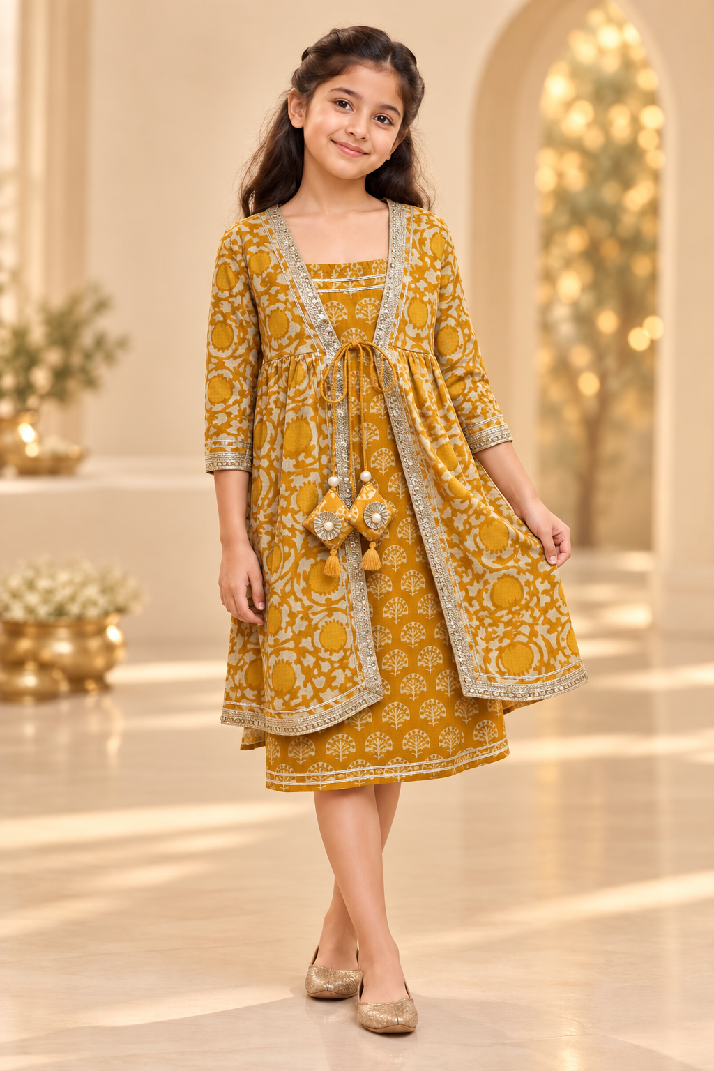 Peeli Phool Girls Dress