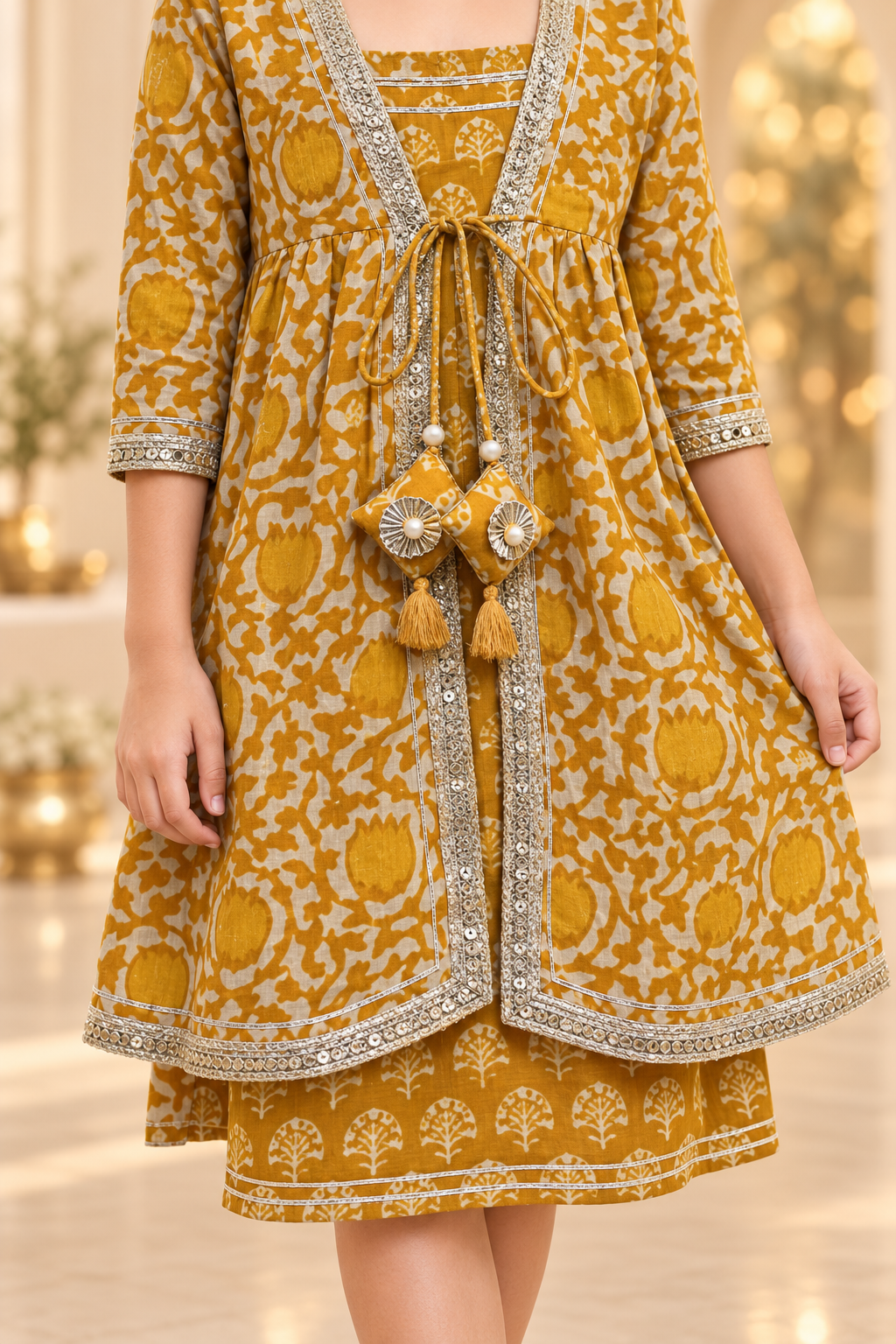 Peeli Phool Girls Dress