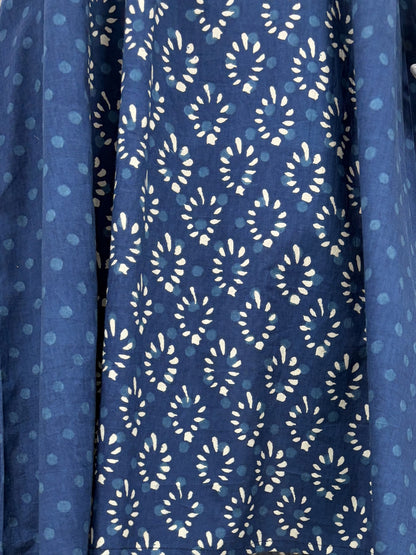 Indigo Halo Jaipur Cotton Suit Set