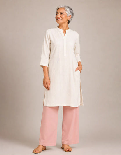 The Easy Pant in Blush Pink
