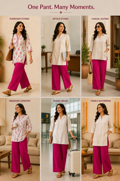 The Easy Pant in Rani