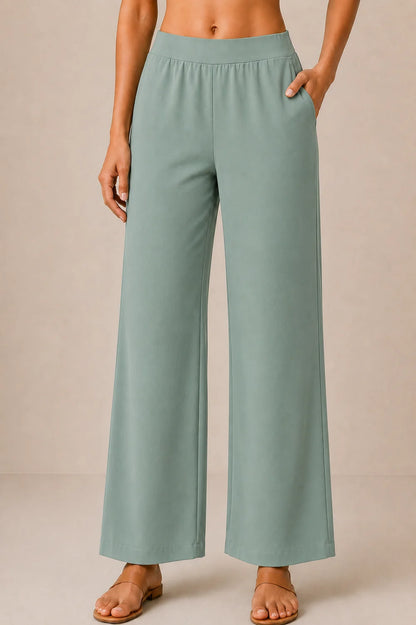 The Easy Pant in Surf Green